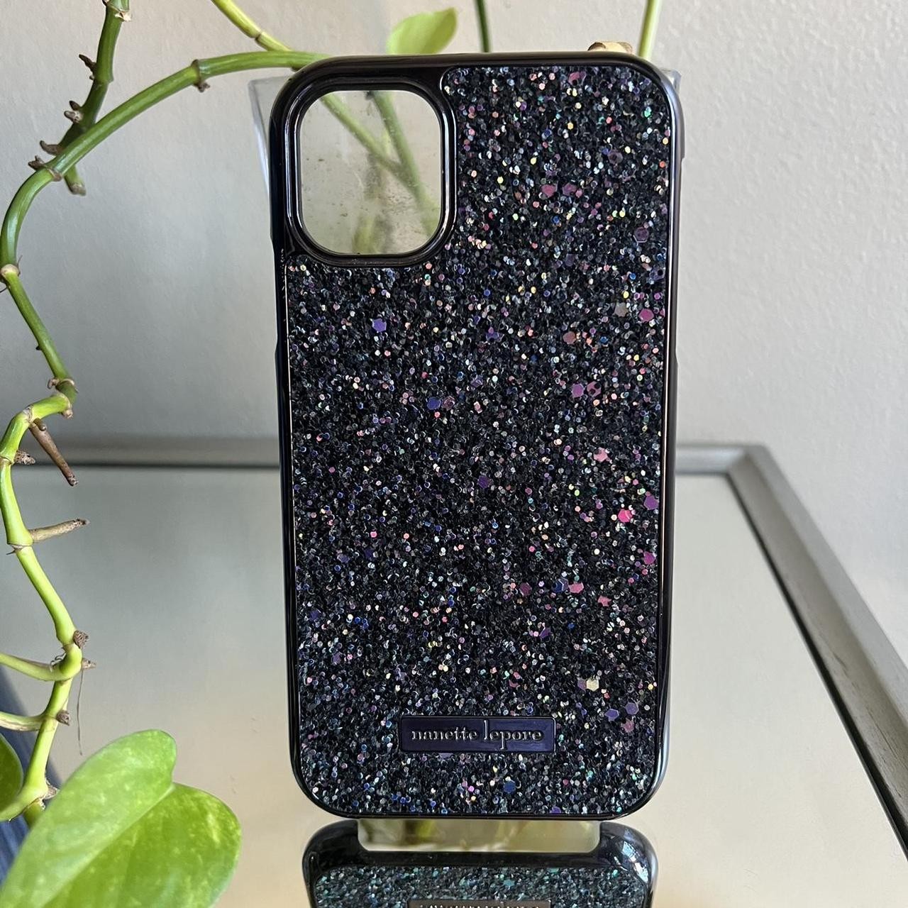 Husa de Protectie, , pentru Apple iPhone SE 2020, Sclipici, TPU, Negru [3]