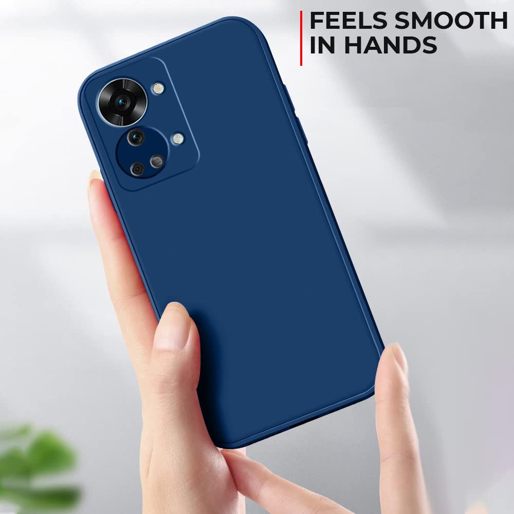 Husa de Protectie, , pentru Huawei P60 Pro, Liquid Silicone, cu Microfibra pe Interior, Protectie Antisoc, Compatibil Incarcare Wireless, Albastru [2]