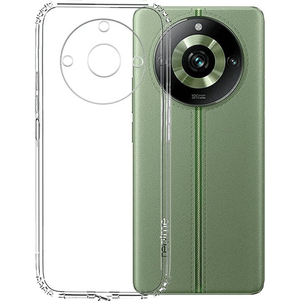 ✨TOATE PRODUSELE✨ - Husa de Protectie, , pentru Realme 11 Pro+, TPU Protect Plus, cu Dust Plug, Transparent