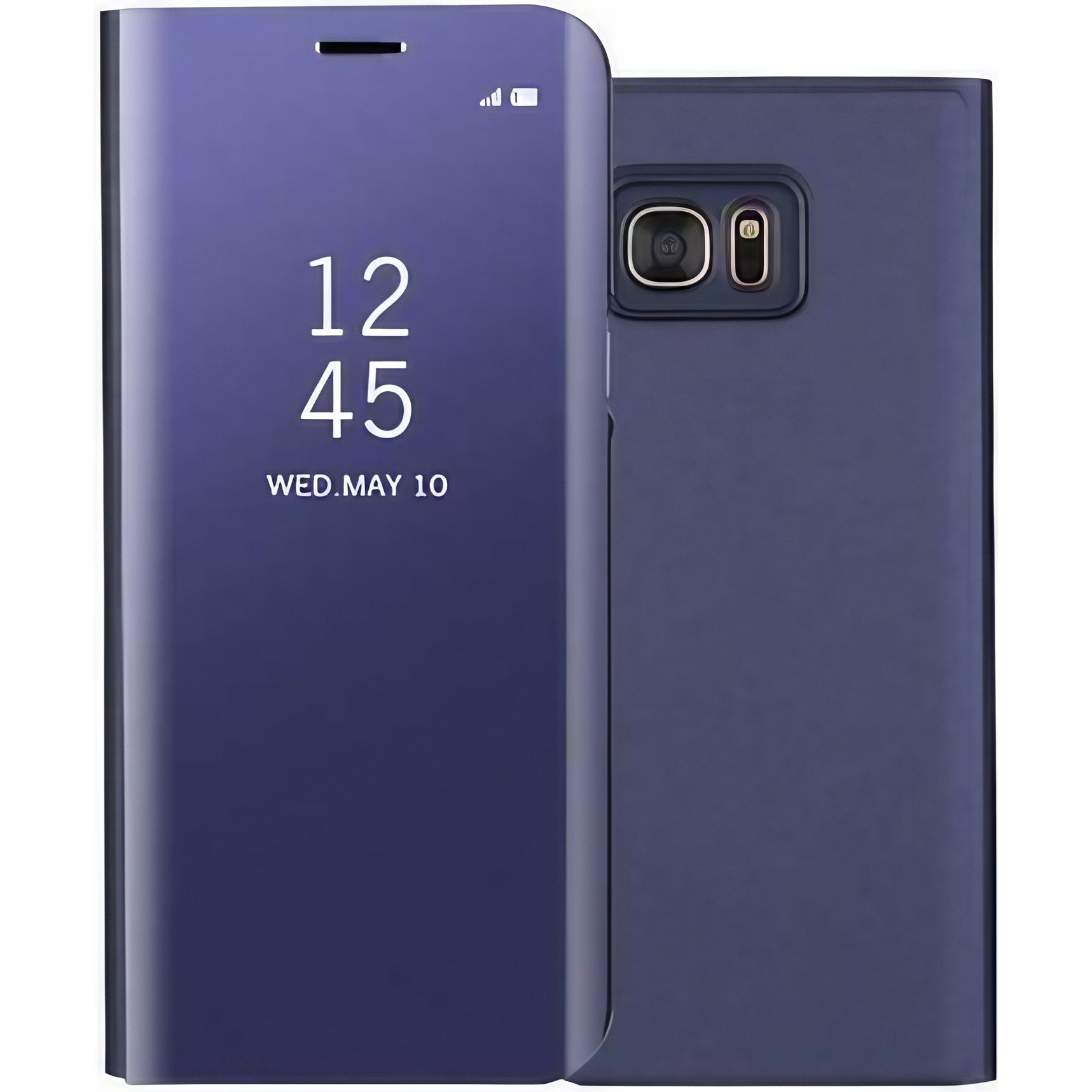 ✨TOATE PRODUSELE✨ - Husa de Protectie, , pentru Samsung Galaxy S9, Capac Oglinda, din Plastic, Mov
