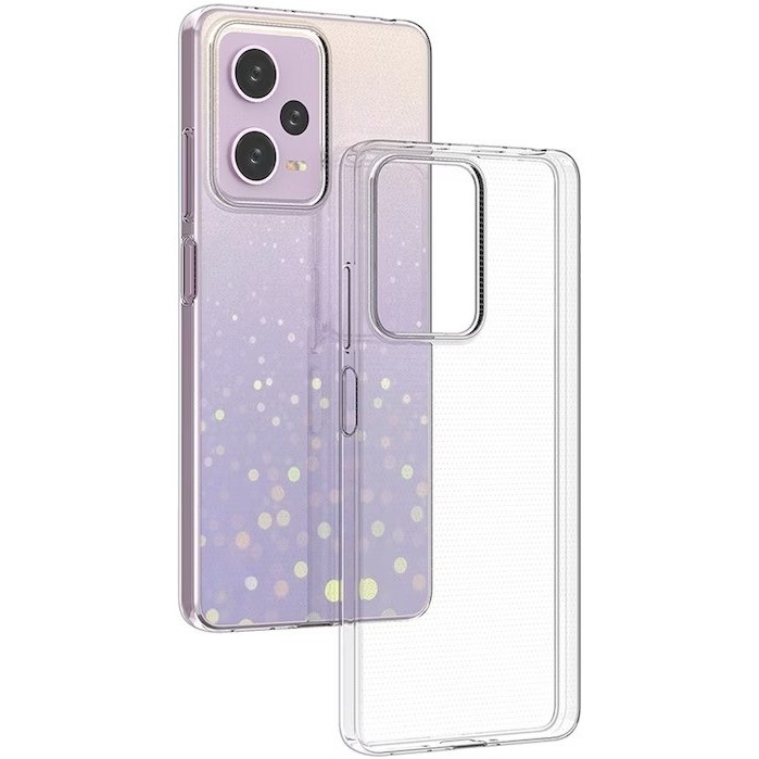 ✨TOATE PRODUSELE✨ - Husa de Protectie, , pentru Xiaomi Redmi Note 12 4G, TPU Protect Plus, cu Dust Plug, Transparent