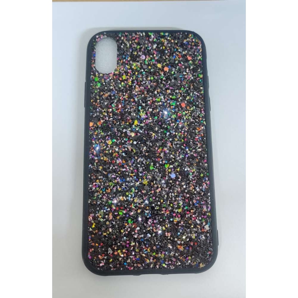 Luxury Glitter - Husa de protectie pentru Apple iPhone 11 Pro Sparkling Glitter TPU Negru