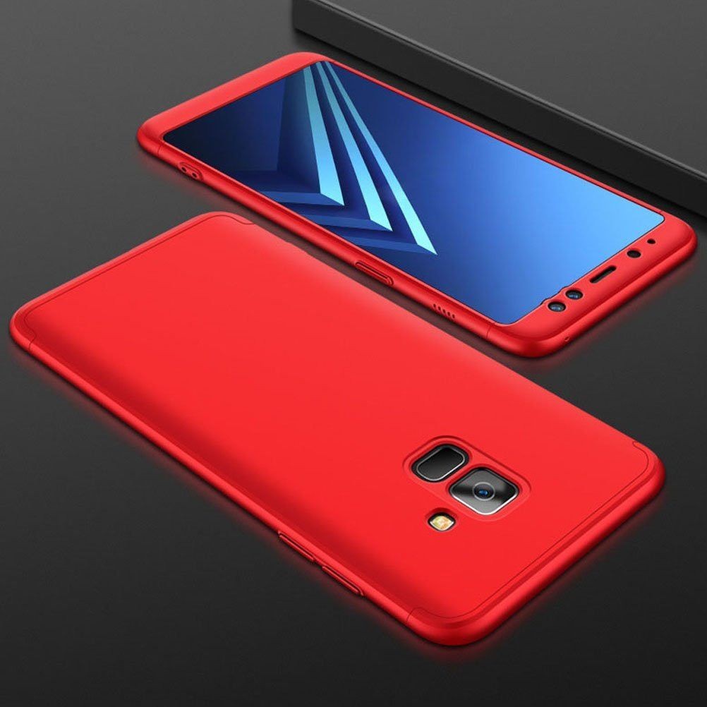 Husa de protectie pentru Samsung Galaxy S8 Ultra-subtire 3 in 1 Rosu [4]