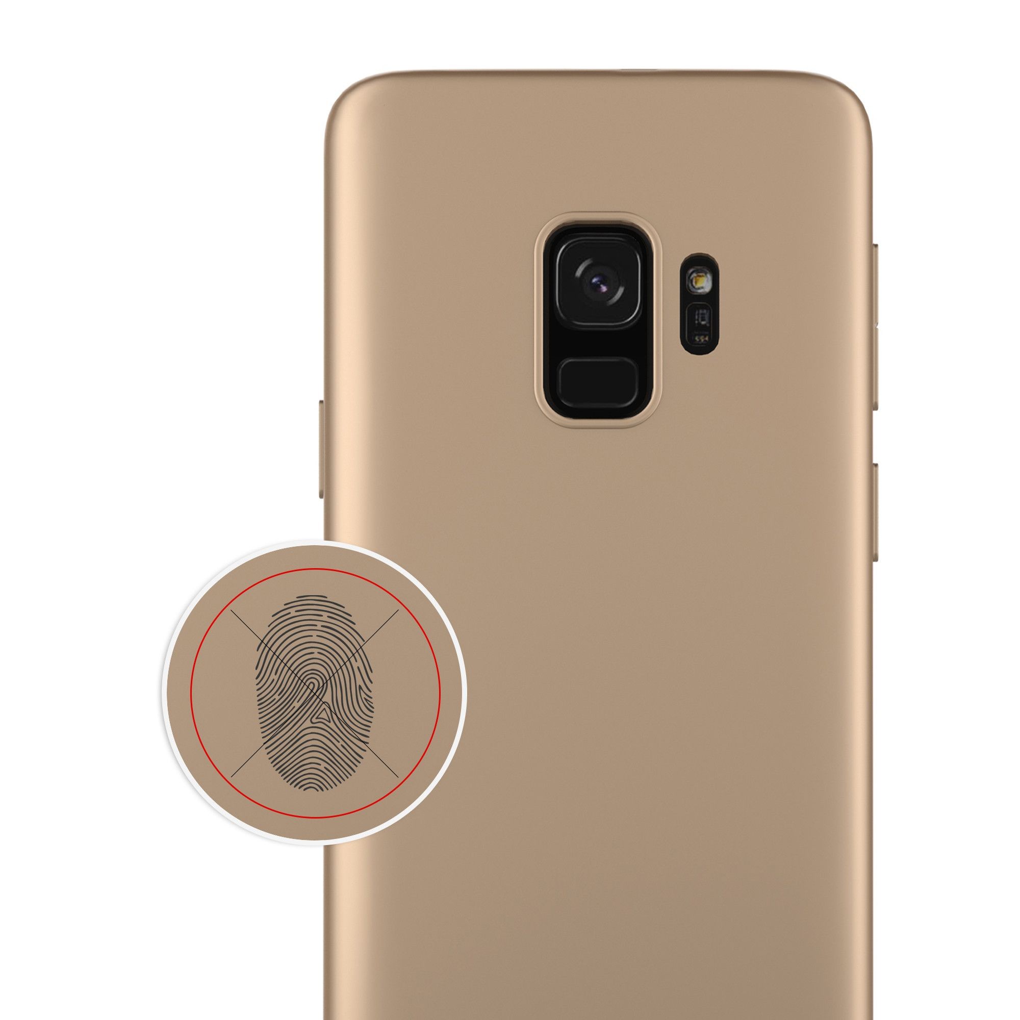 Husa de protectie pentru Samsung Galaxy S9 Luxury Case Auriu [3]