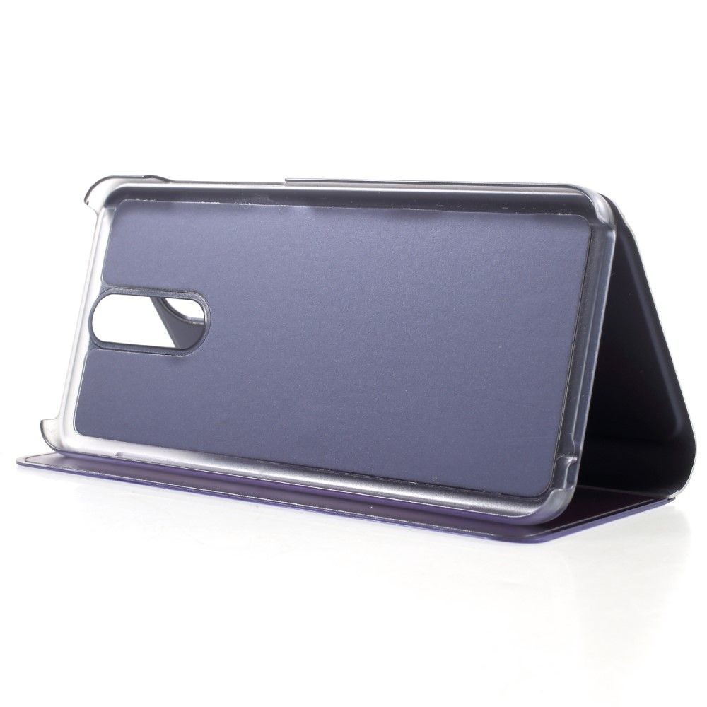 Husa Tip Carte, , Compatibila cu Huawei Mate 10 Lite, Flip Cover Oglinda, Violet [4]