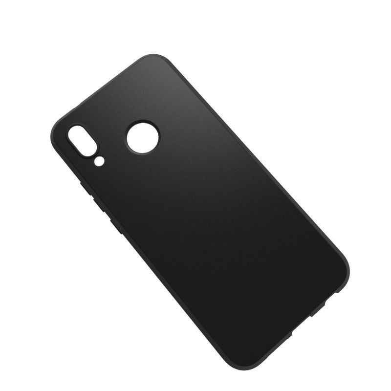 TPU Transparent - Husa Huawei P20 Lite Matte Tpu Negru Mat