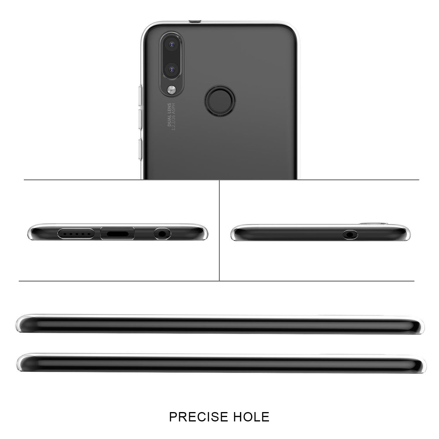 Husa Huawei P20 Lite Tpu Transparent 0.1 mm [5]