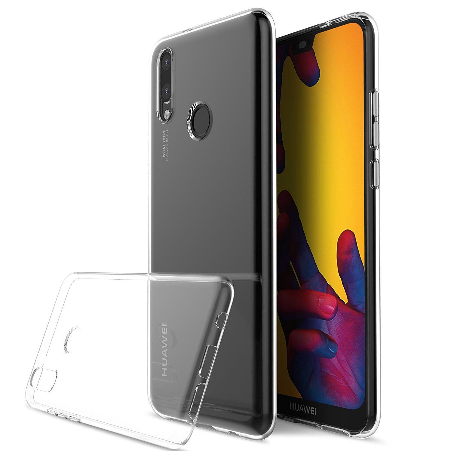 Husa Huawei P20 Lite Tpu Transparent 0.6 mm [6]