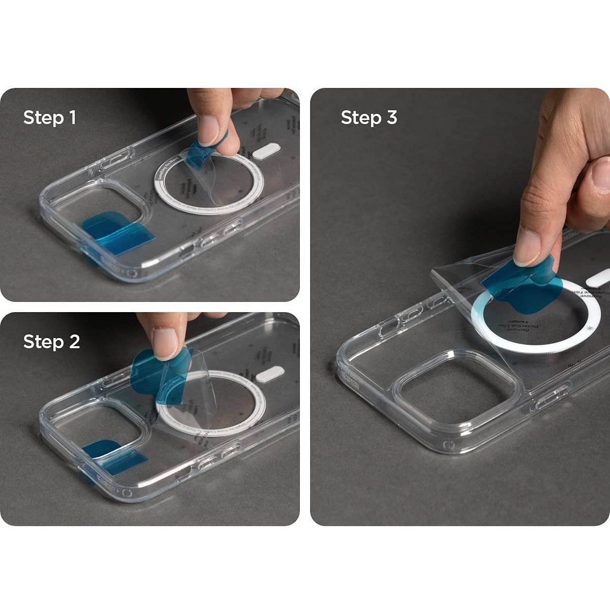 Husa MagSafe Silicone pentru iPhone 14 Pro, , Transparenta [7]