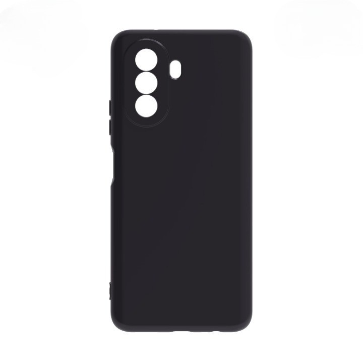 Husa pentru Huawei Huawei Y90, , Liquid Silicone, cu Microfibra pe interior, Protectie Antisoc, Negru [5]