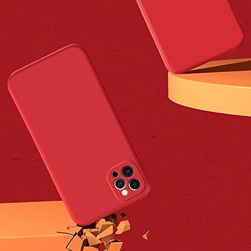 Husa protectie compatibila cu Apple iPhone 11 Pro Max Liquid Silicone Case Rosu [2]