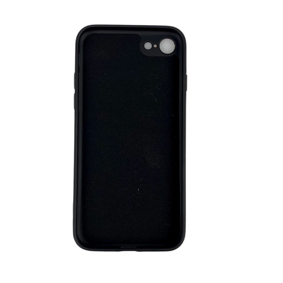 Husa protectie compatibila cu Apple iPhone 7/8/SE 2020 Liquid Silicone Case Negru [21]