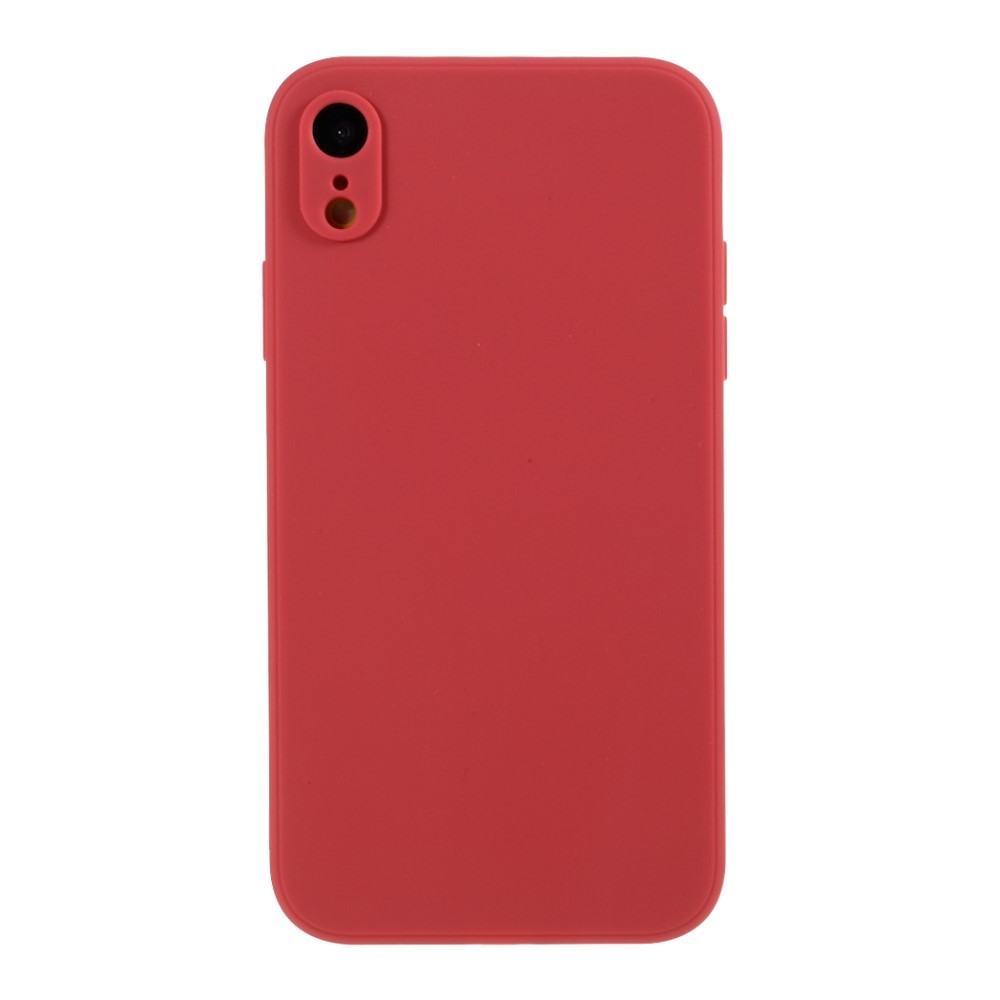 Husa protectie compatibila cu Apple iPhone XR Liquid Silicone Case Rosu [14]