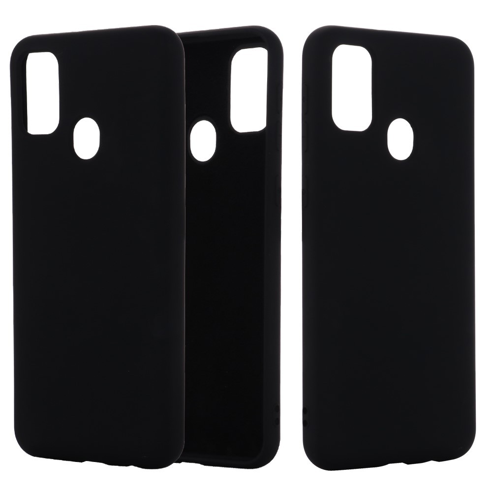 Liquid Silicone - Husa protectie compatibila cu Huawei P Smart 2020 Liquid Silicone Case Negru