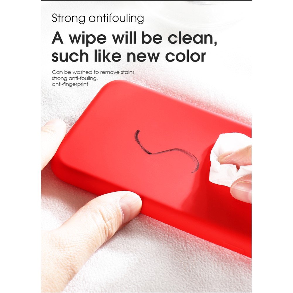 Husa protectie compatibila cu Samsung S20 Liquid Silicone Case Rosu [14]