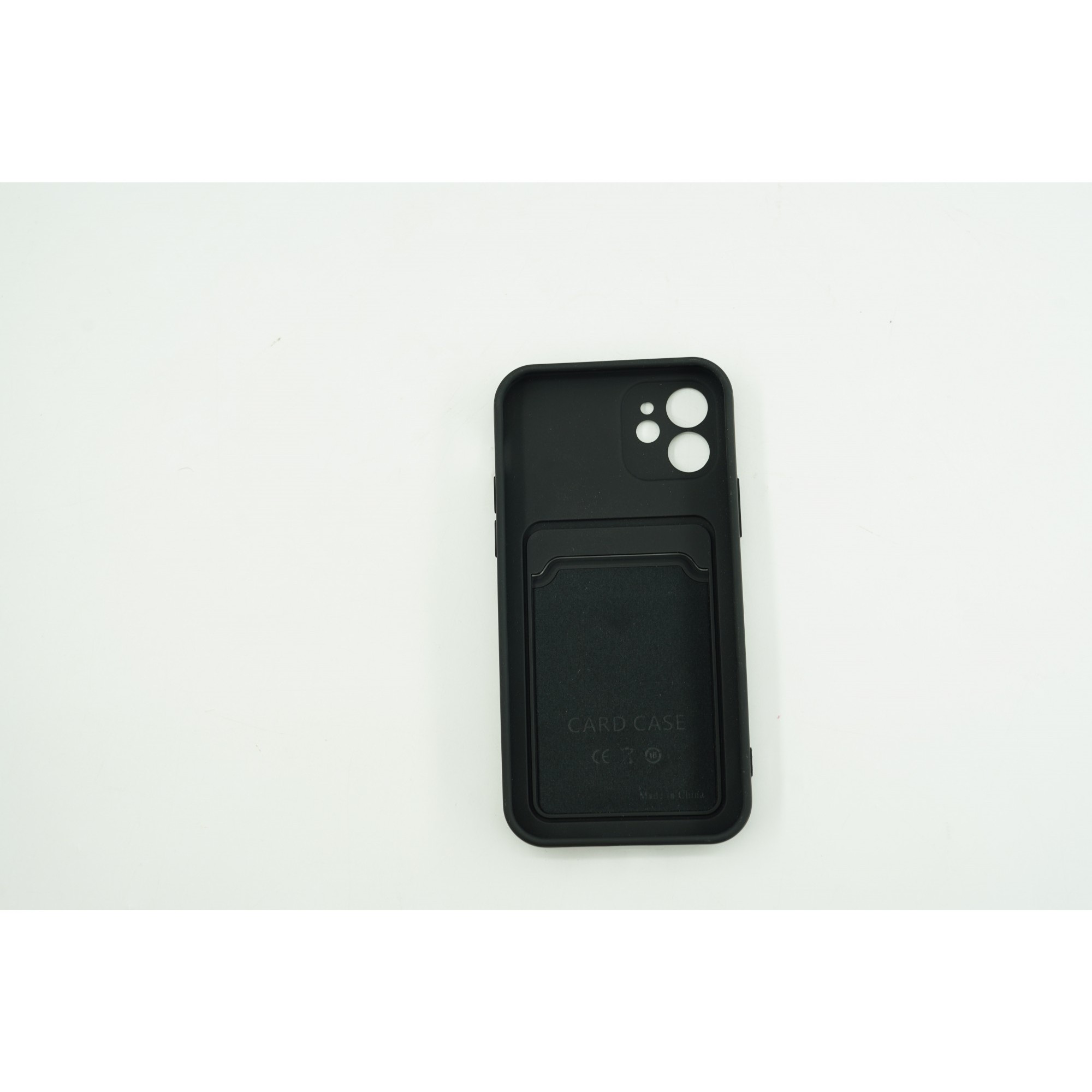 Husa protectie cu suport card compatibila cu Samsung A72 Negru [2]