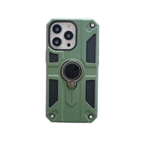 Husa protectie compatibila cu Apple iPhone 13 Mini Defender Model 5 cu suport,Verde [1]