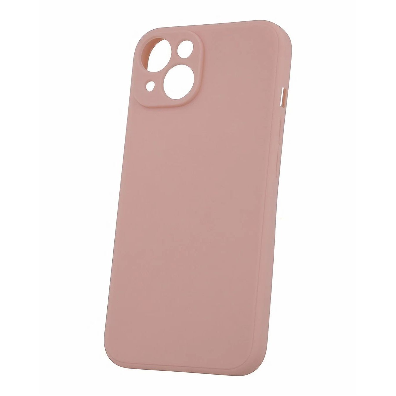 Husa protectie compatibila cu Apple iPhone 13 Liquid Silicone Roz [2]