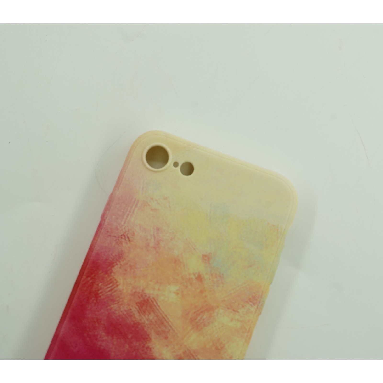 Husa protectie compatibila cu Apple iPhone 11 Pro Max Tpu Ombre, Galben/Roz [4]