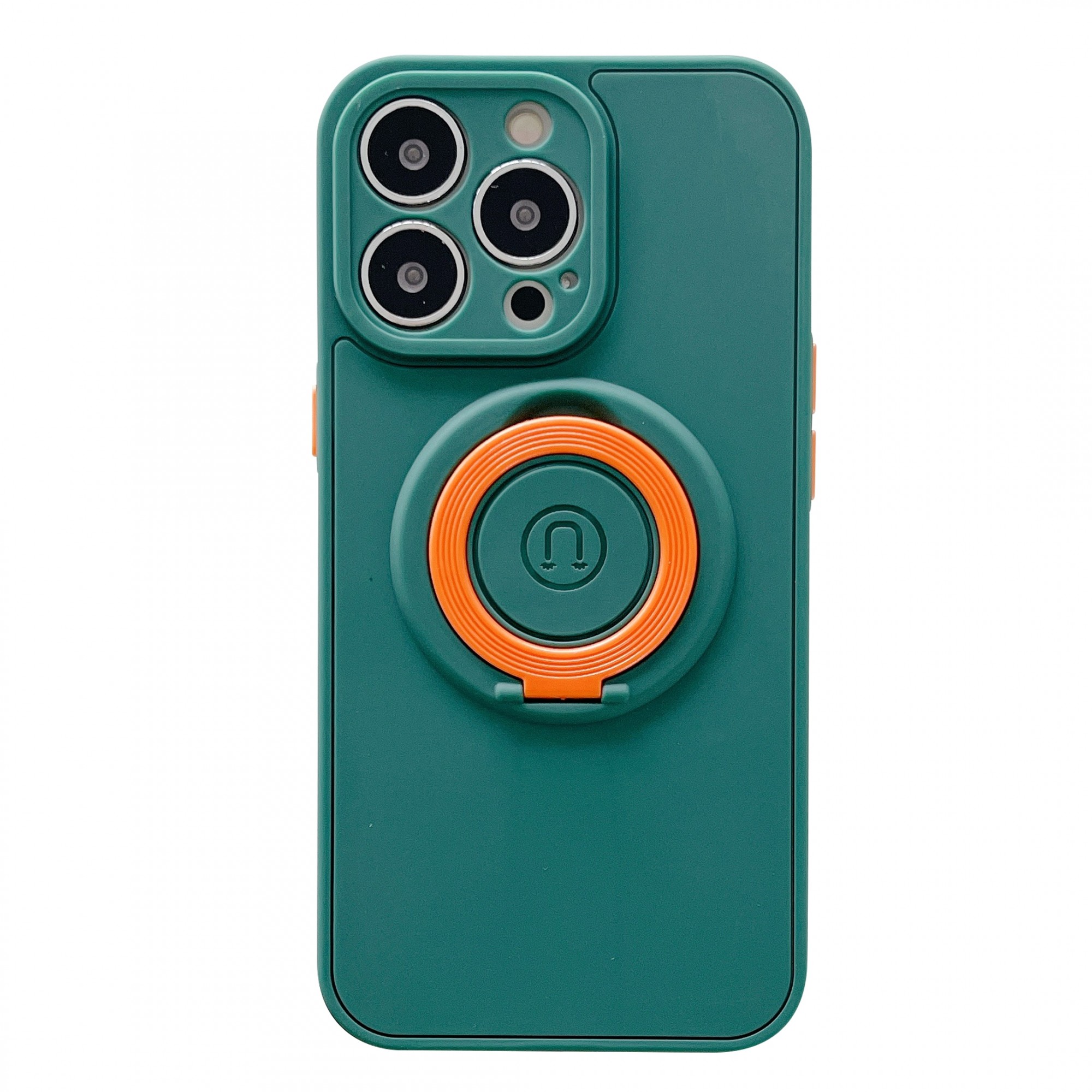 MagSafe Silicone Case - Husa protectie compatibila cu Apple iPhone 13 Mini Mag Safe Silicone Verde