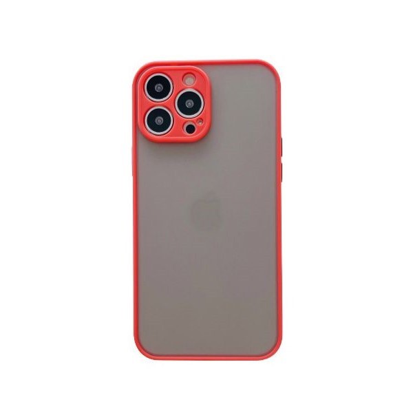 TPU Phantom - Husa protectie compatibila cu Apple iPhone 13 Pro Phantom Tpu Rosu