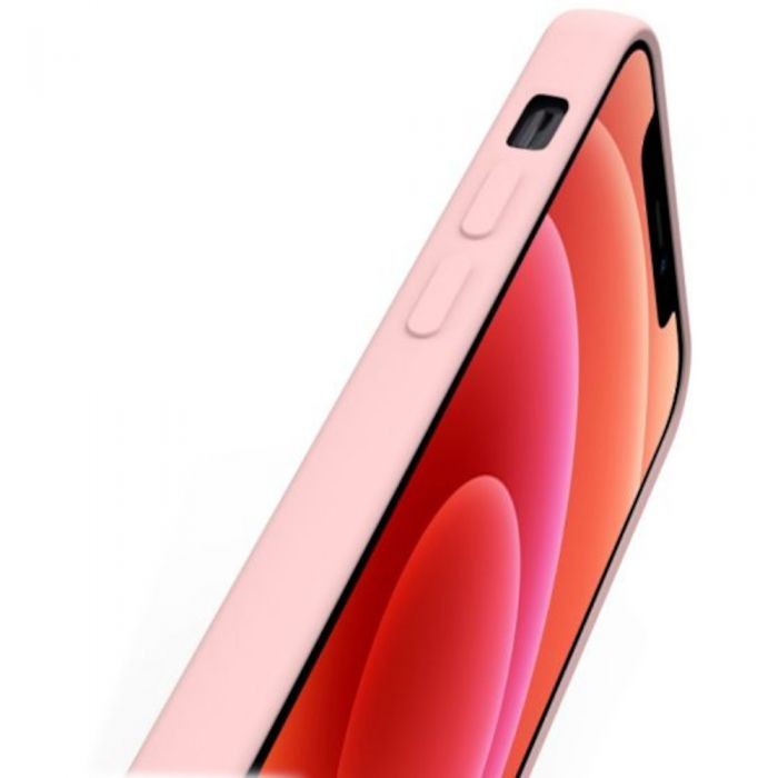 Husa protectie compatibila cu Huawei P Smart 2020 Liquid Silicone Case Roz [5]