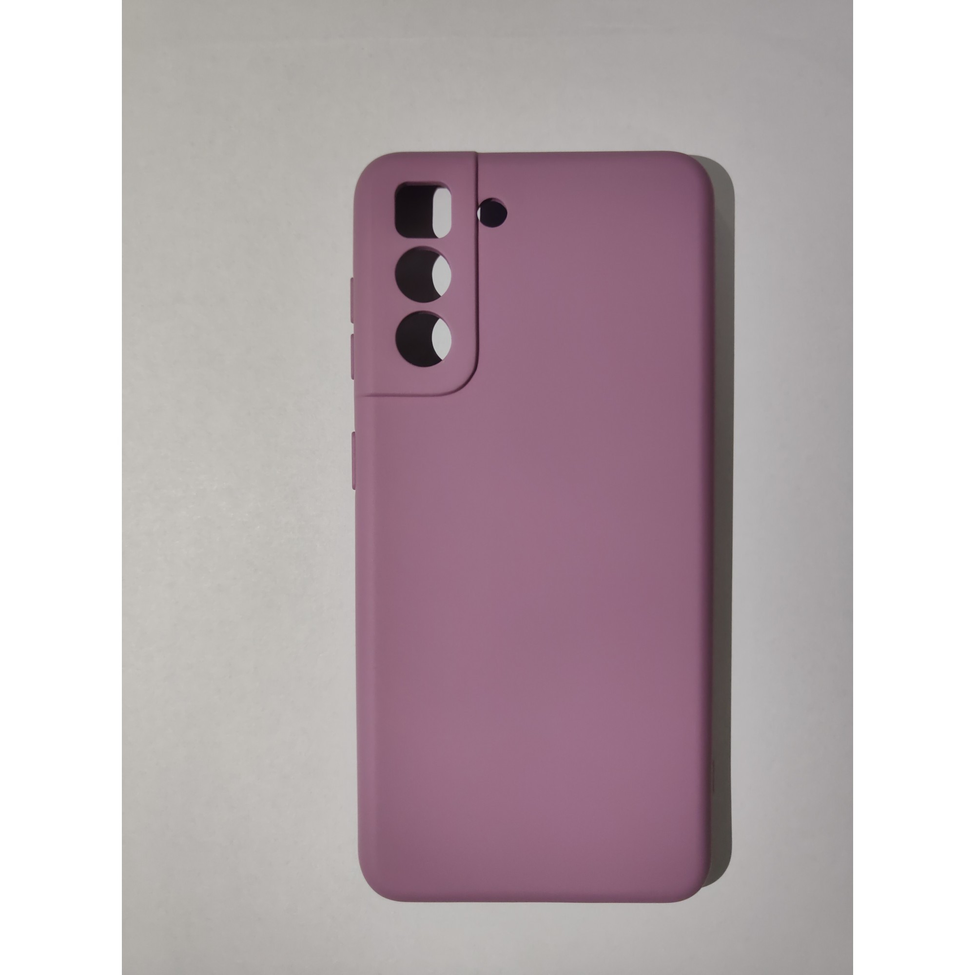 Husa protectie compatibila cu Samsung S21 5G Liquid Silicone Case Mov [3]
