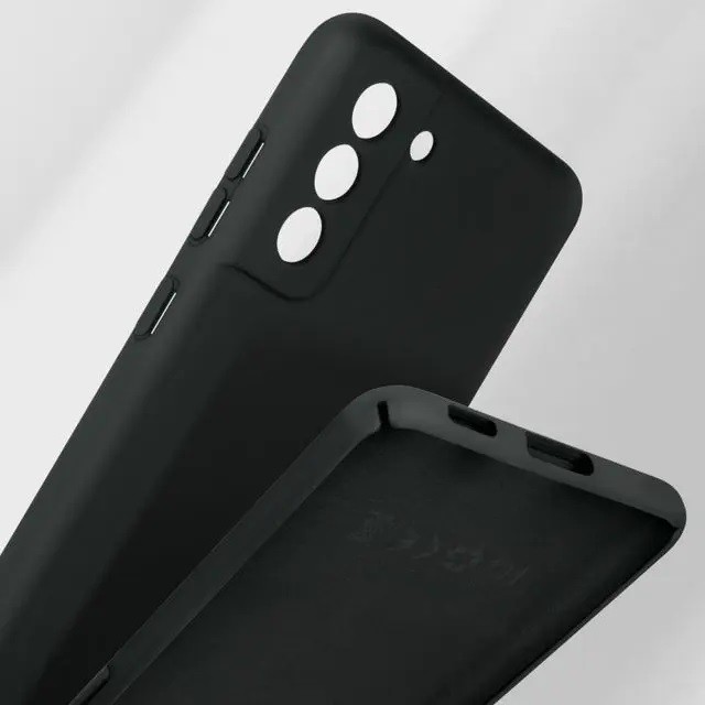 Husa protectie pentru Samsung S21 FE Liquid Silicone Negru [8]