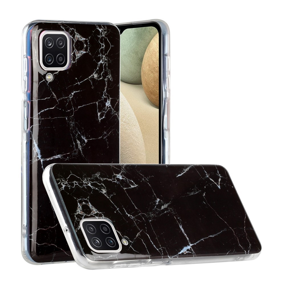 ✨TOATE PRODUSELE✨ - Husa protectie pentru Apple iPhone 11 Pro Soft IMD TPU Marble Negru cu Suport inclus