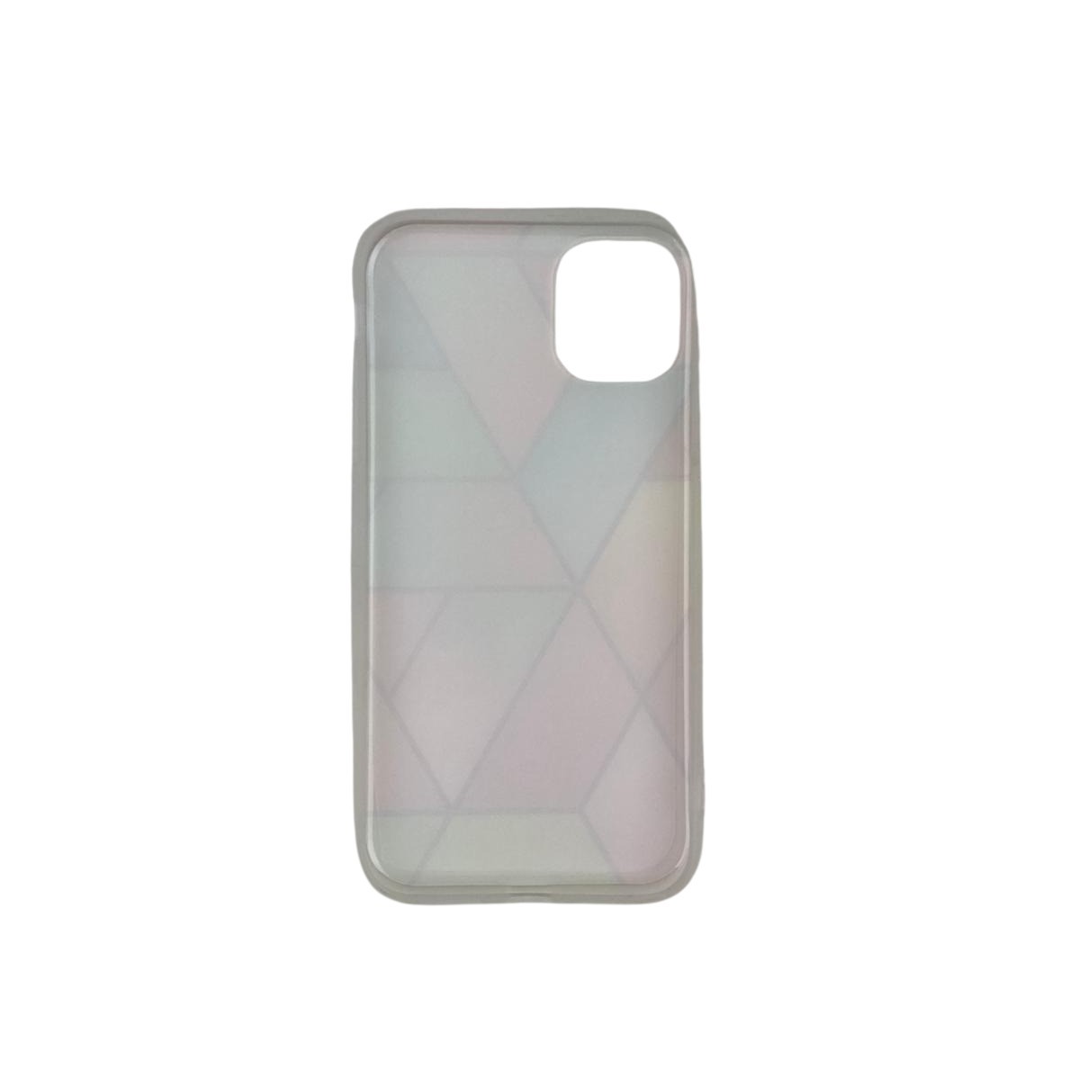 Husa protectie pentru Apple iPhone 11 Pro Soft IMD TPU Marble Geometric Roz [3]