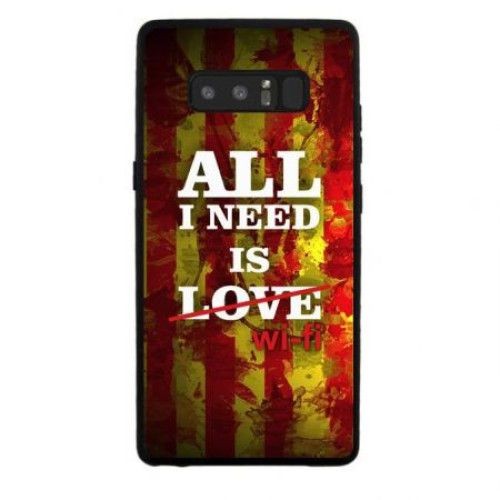 Back Case - Husa Samsung A7 2017 Multicolor Mesaj Love