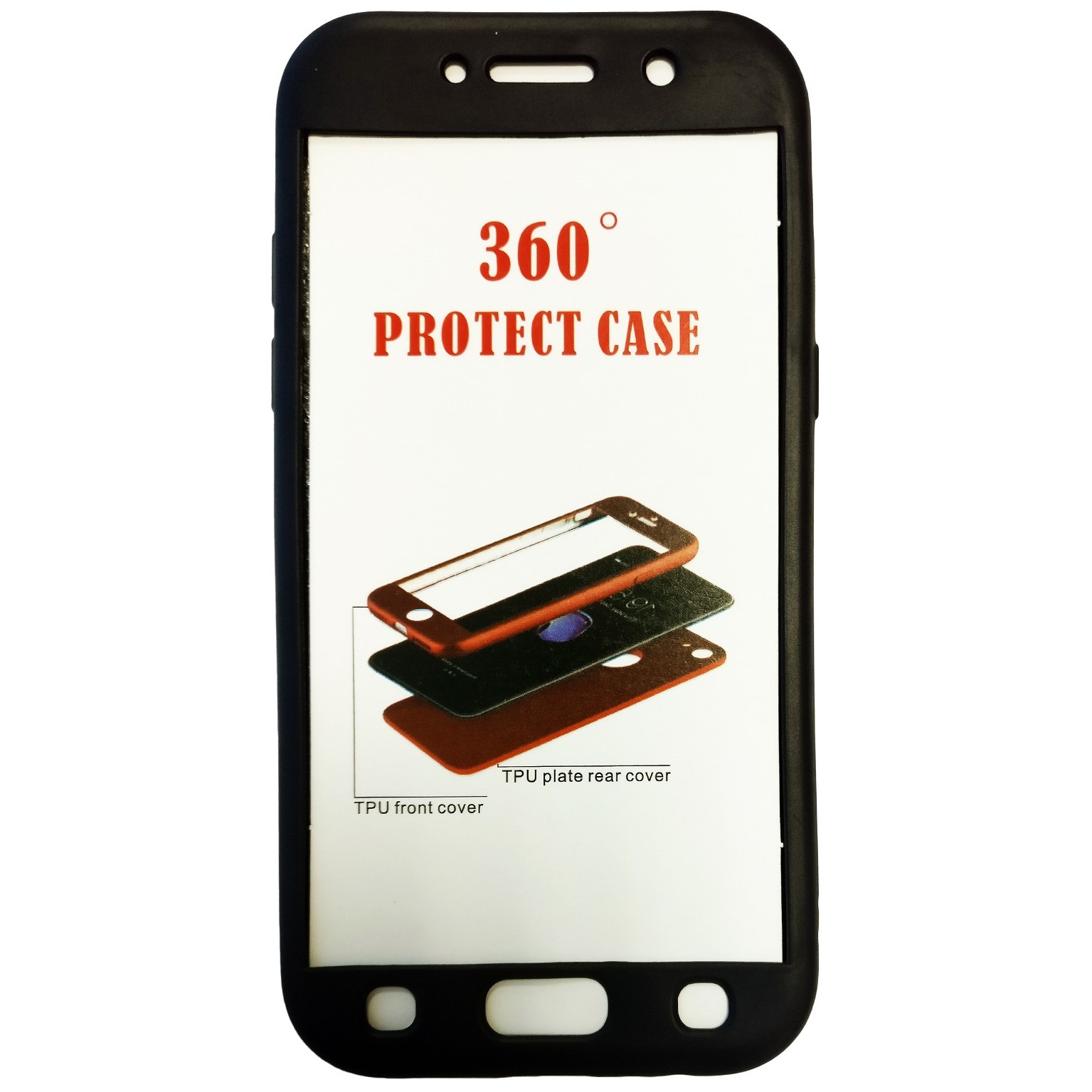 Husa Samsung Galaxy A5 2017 Full Silicone Negru [5]