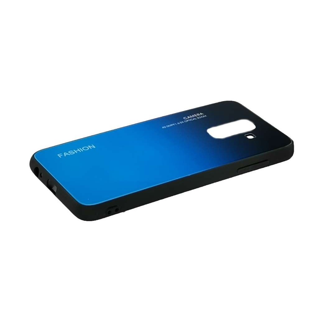 Husa Samsung Galaxy A6 Plus 2018 Hybrid Back Degrade, Albastru [1]