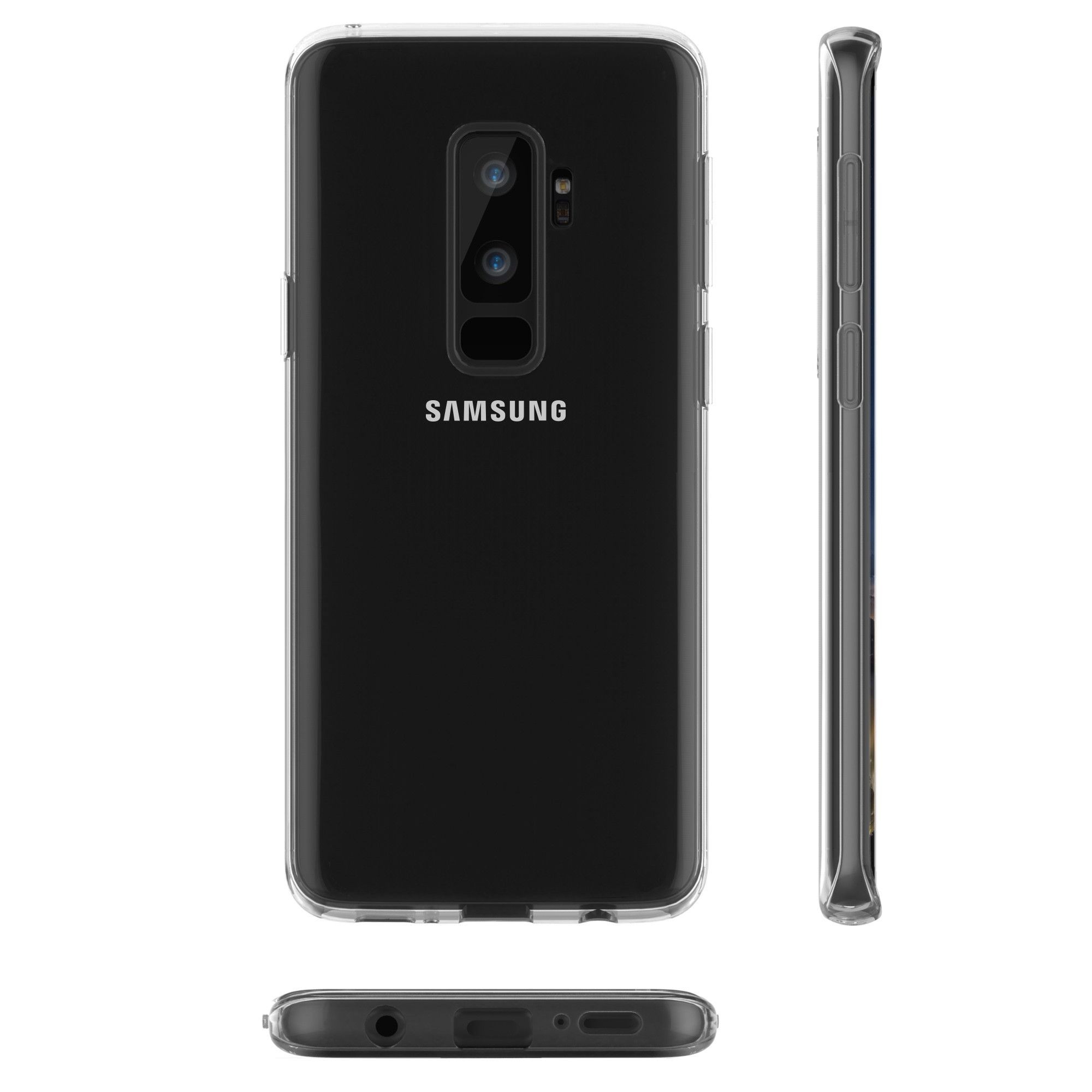 Husa Samsung Galaxy A8 2018 Tpu Transparent 0.1 mm [6]