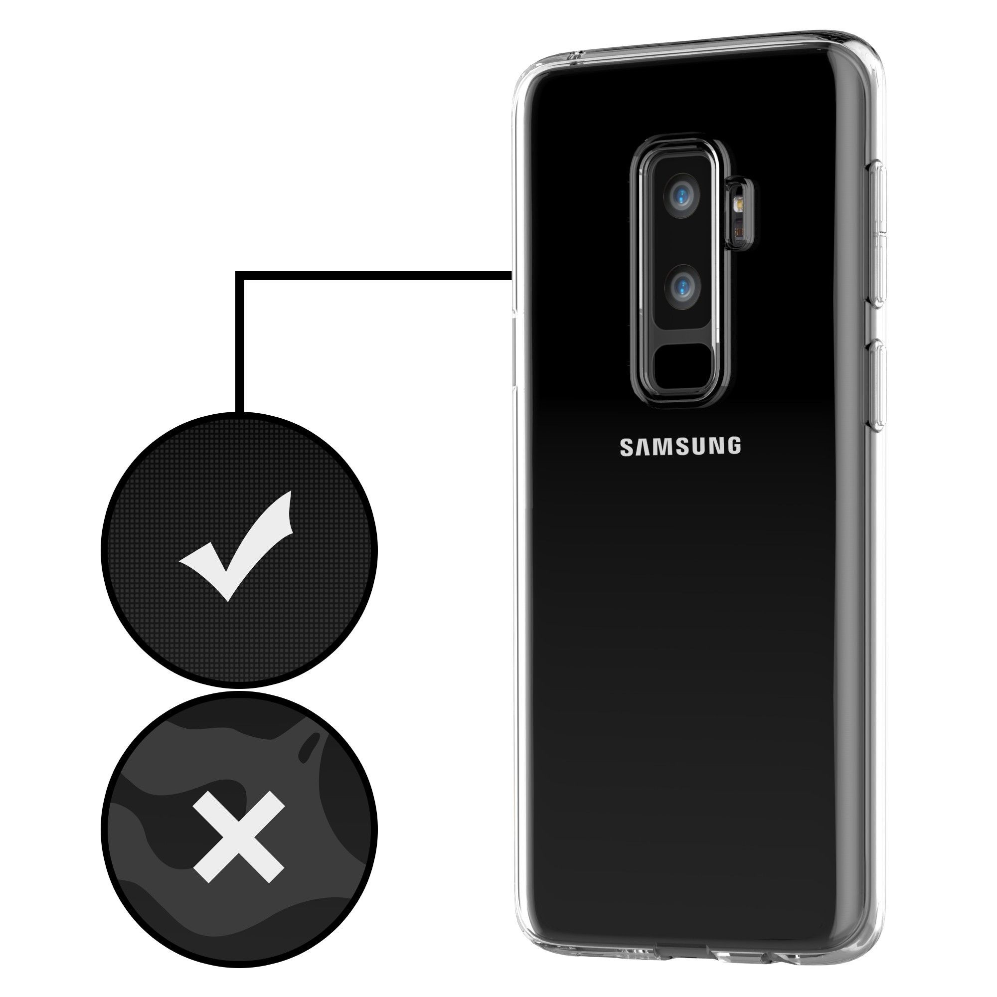 Husa Samsung Galaxy A8 2018 Tpu Transparent 0.1 mm [3]
