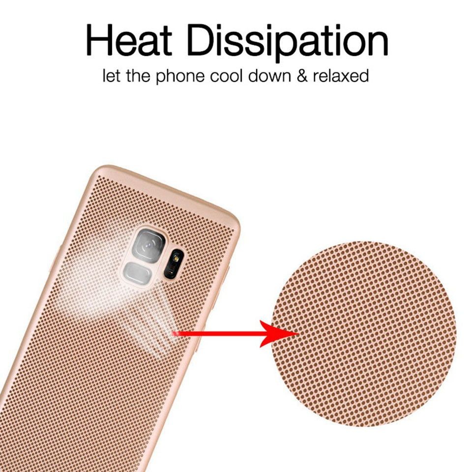 Husa Samsung Galaxy A8 2018 Ultra Slim cu aerisire Auriu [6]