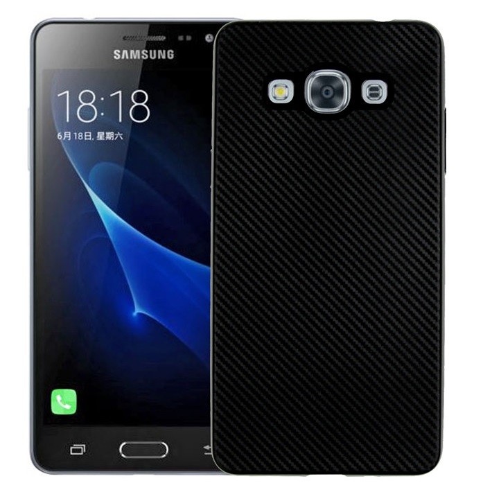 Husa Samsung Galaxy J3 Pro i-Zore Carbon Fiber Negru [3]