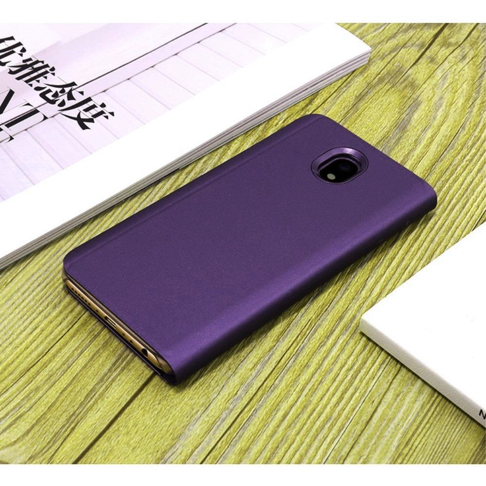 Husa Samsung Galaxy J5 2017 Flip Cover Oglinda Violet [3]