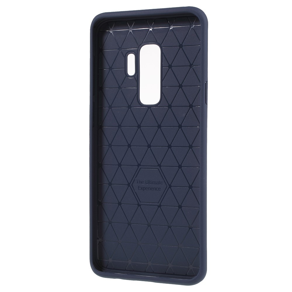 Husa Samsung Galaxy S9 Ipaky Elegant Grid Design TPU Hybrid Albastru [2]