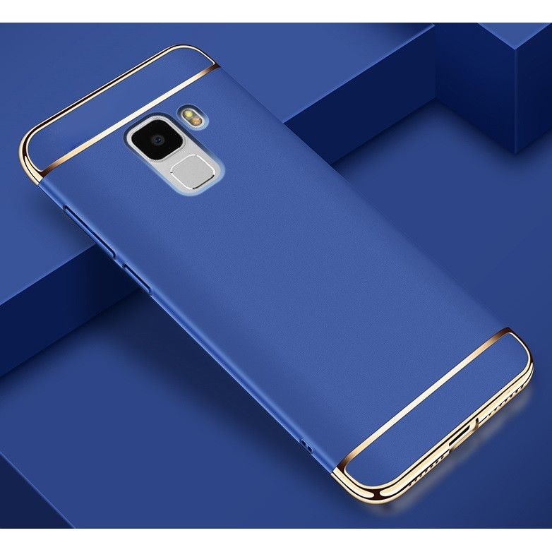 Husa Samsung Galaxy S9 Luxury Plating 3 in 1 Albastru [4]