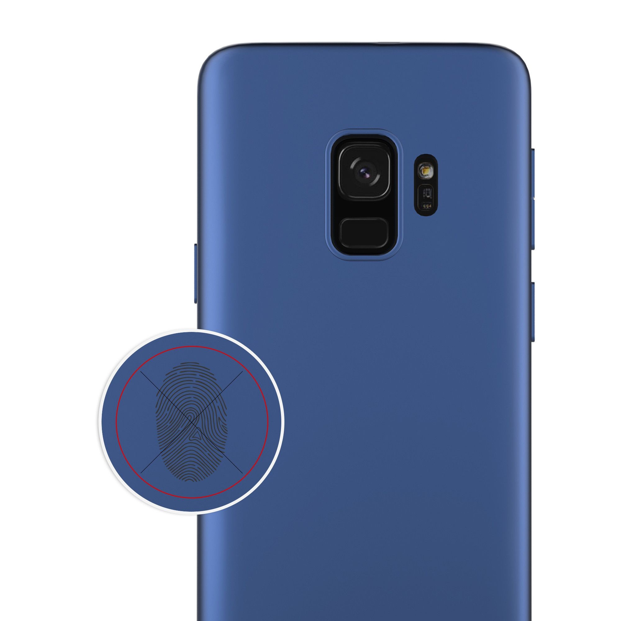 Husa Samsung Galaxy S9 Plus Luxury Case Albastru [7]