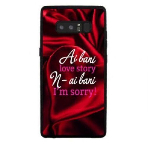 Back Case - Husa Samsung S8 Multicolor Mesaj Bani