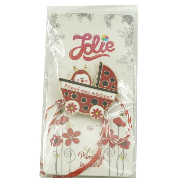 Martisor Brosa Copii - Insigna Copii Jolie model Primul Meu Martisor