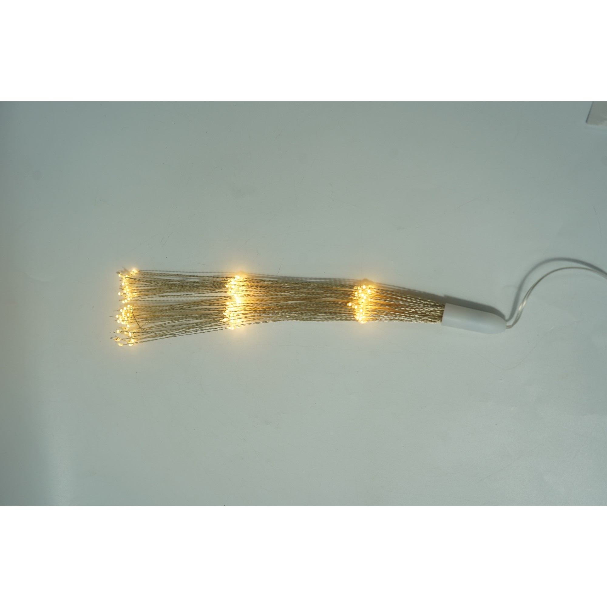 Instalatie Craciun, 180 LED-uri, alb cald, telecomanda 8 functii, cu baterii, explozie fireworks, fir cupru, interior/exterior,  [6]