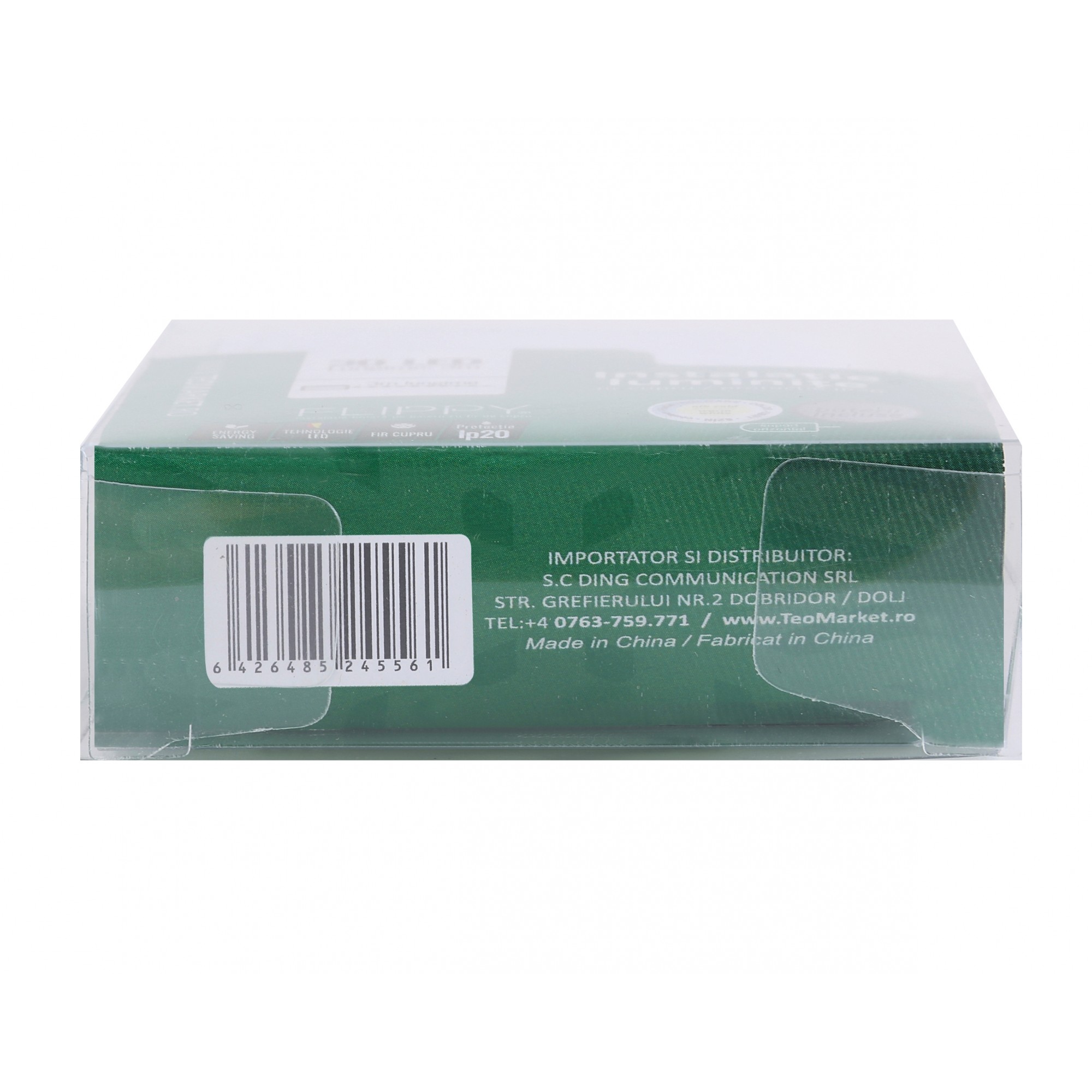 Instalatie Craciun, 2 metri, 20 LED-uri, multicolor, telecomanda 8 functii, USB, fir cupru, liniar, interior/exterior,  [2]