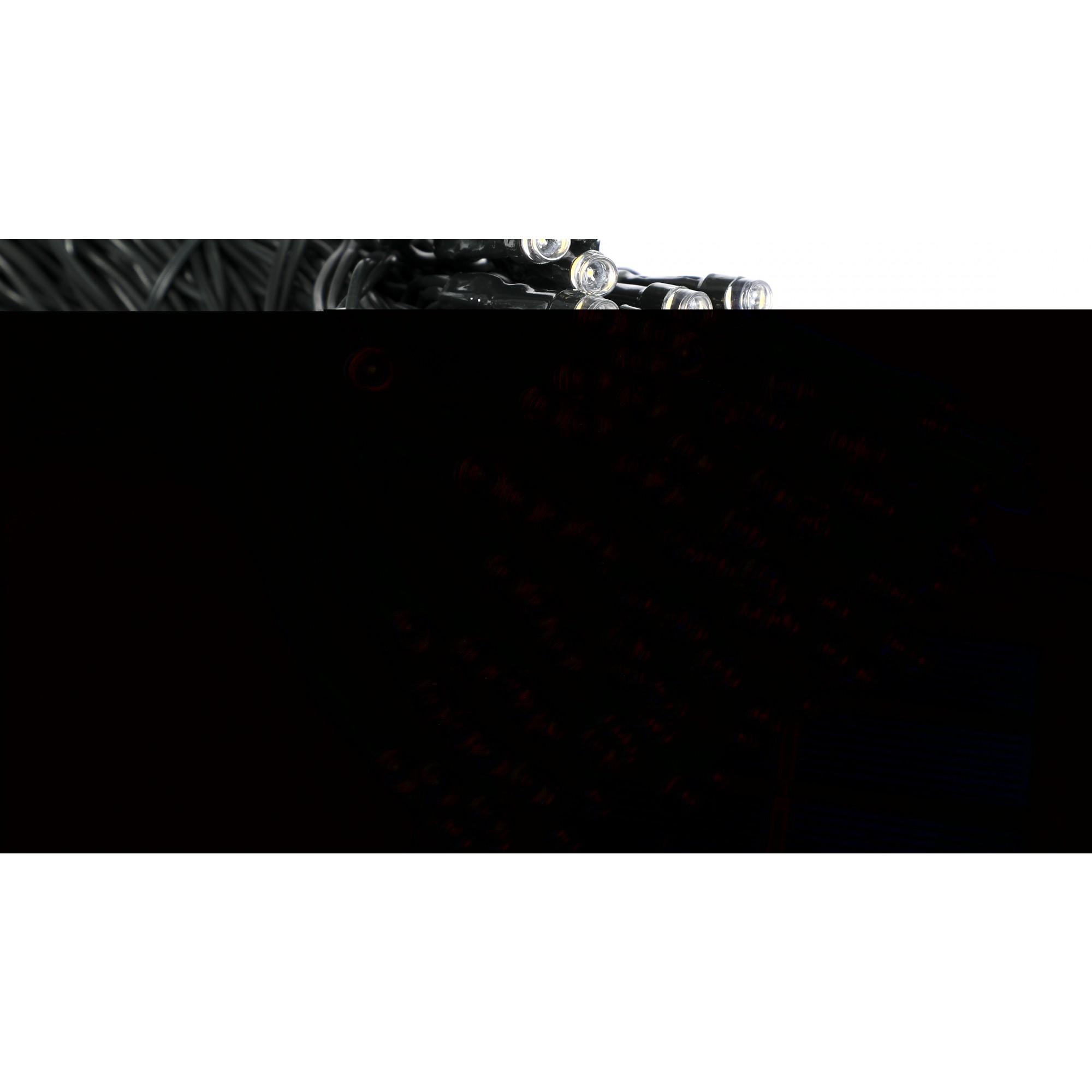 Instalatie Craciun, 20 metri, 200 de LED-uri, alb cald, cu energie solara, fir de cupru, liniar, interior/exterior,  [6]