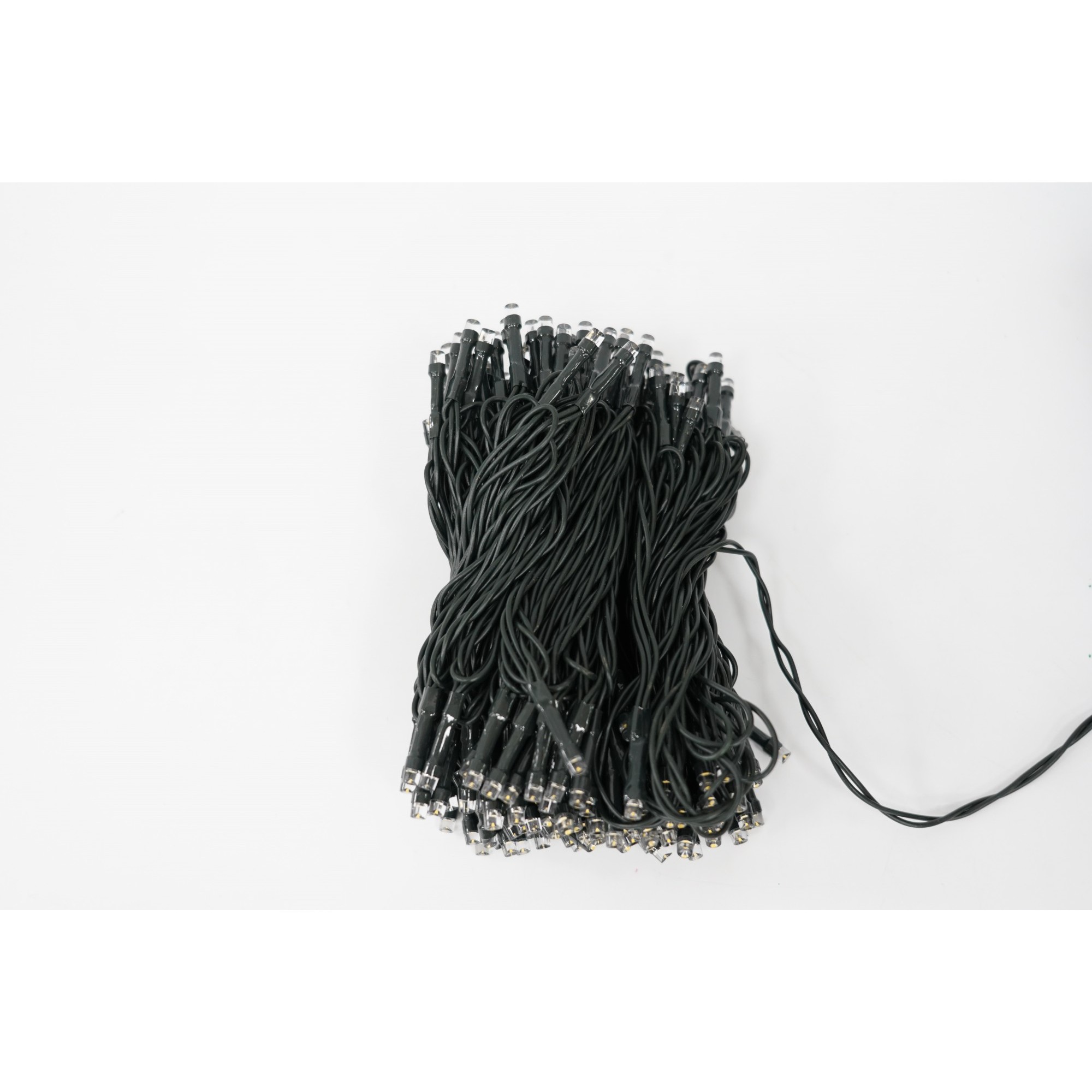 Instalatie Craciun, 32 metri, 300 de LED-uri, Alb Cald, cu energie solara, fir de cupru, liniar, interior/exterior,  [9]