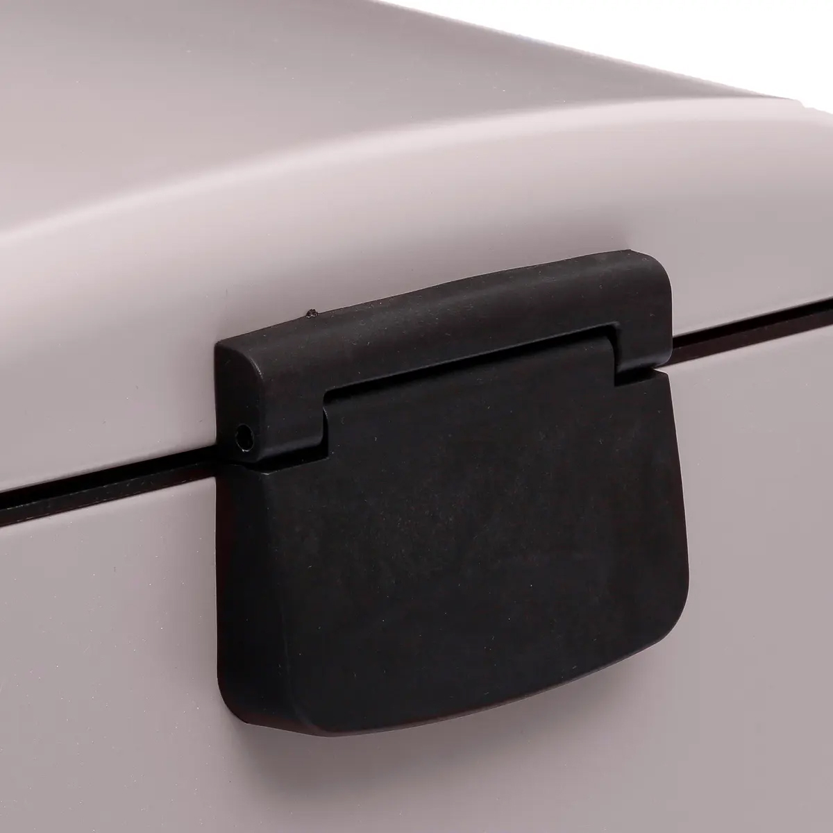 Cos gunoi cu pedala 30L 5Five Ariane, forma rotunda, otel inoxidabil si PP, 34x30,5x61 cm, taupe [4]