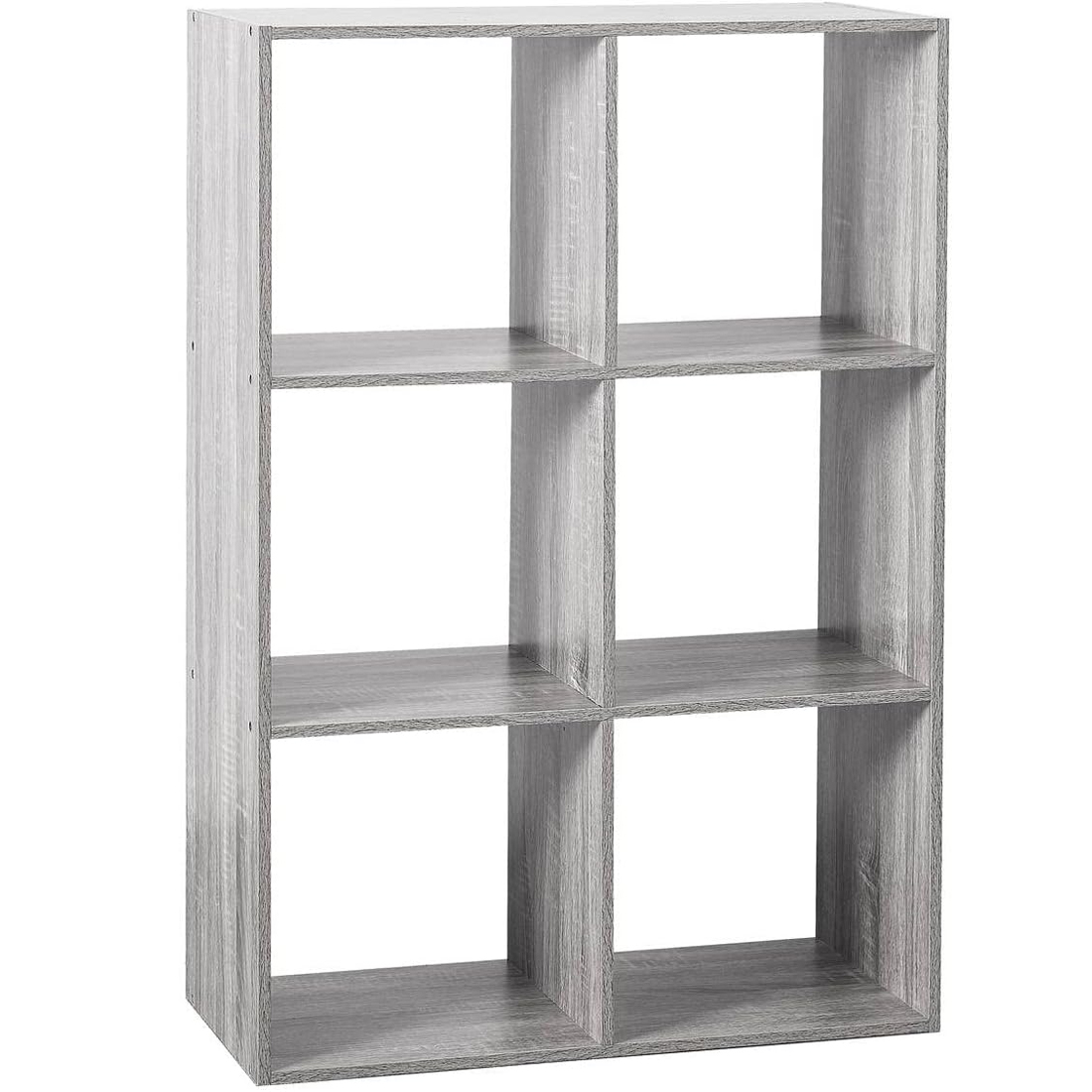 Casă - Etajera 5Five Mix n&apos;Modul cu 6 compartimente, PAL, 68x32x101 cm, gri