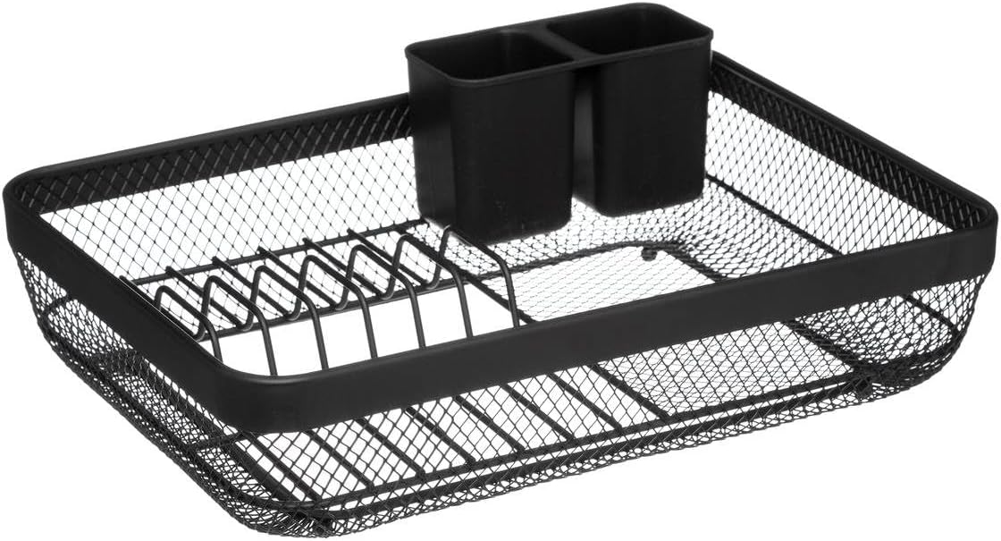 Suport vase 5Five Mayaj cu 1 nivel, otel si plastic, 43x32x13 cm, negru [3]